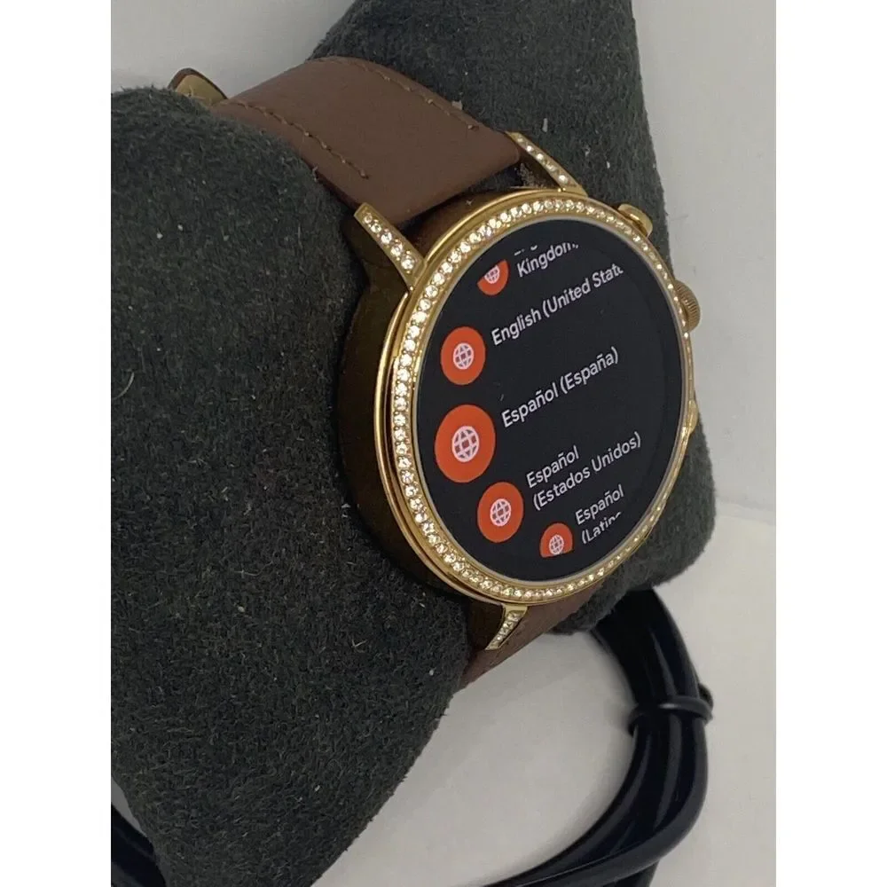Fossil Gen 4 Authentic Digital Dial Smart Watch Custom Band FTW6011 AB437